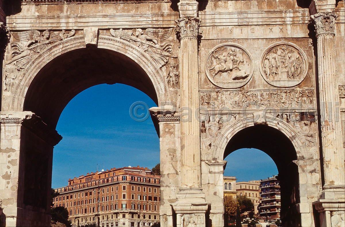 Costantines Arch, Rome, Italy
(cod:Rome 15)